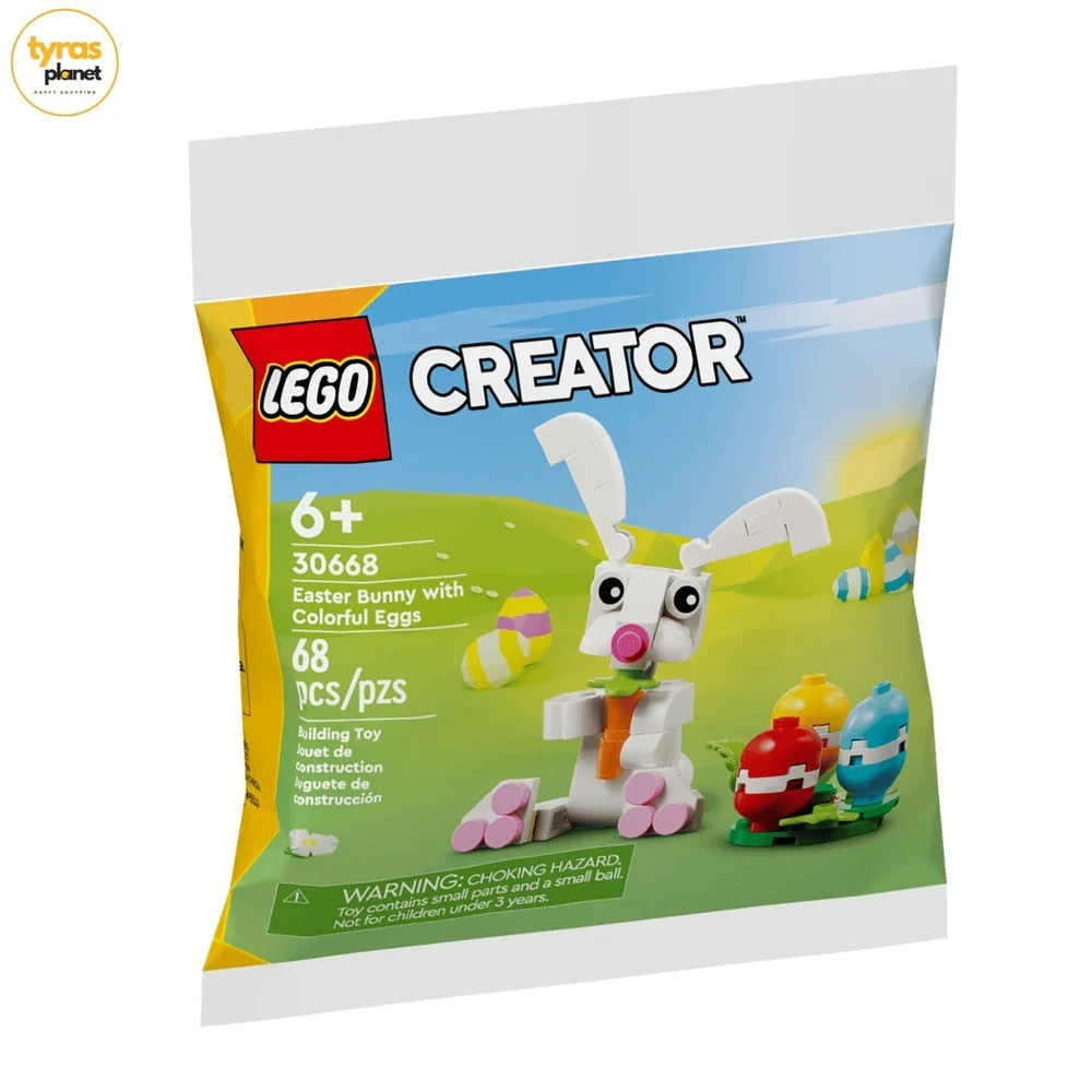 LEGO Creator Easter Bunny with Colorful Eggs Polybag 30668-1 NEW SEALED